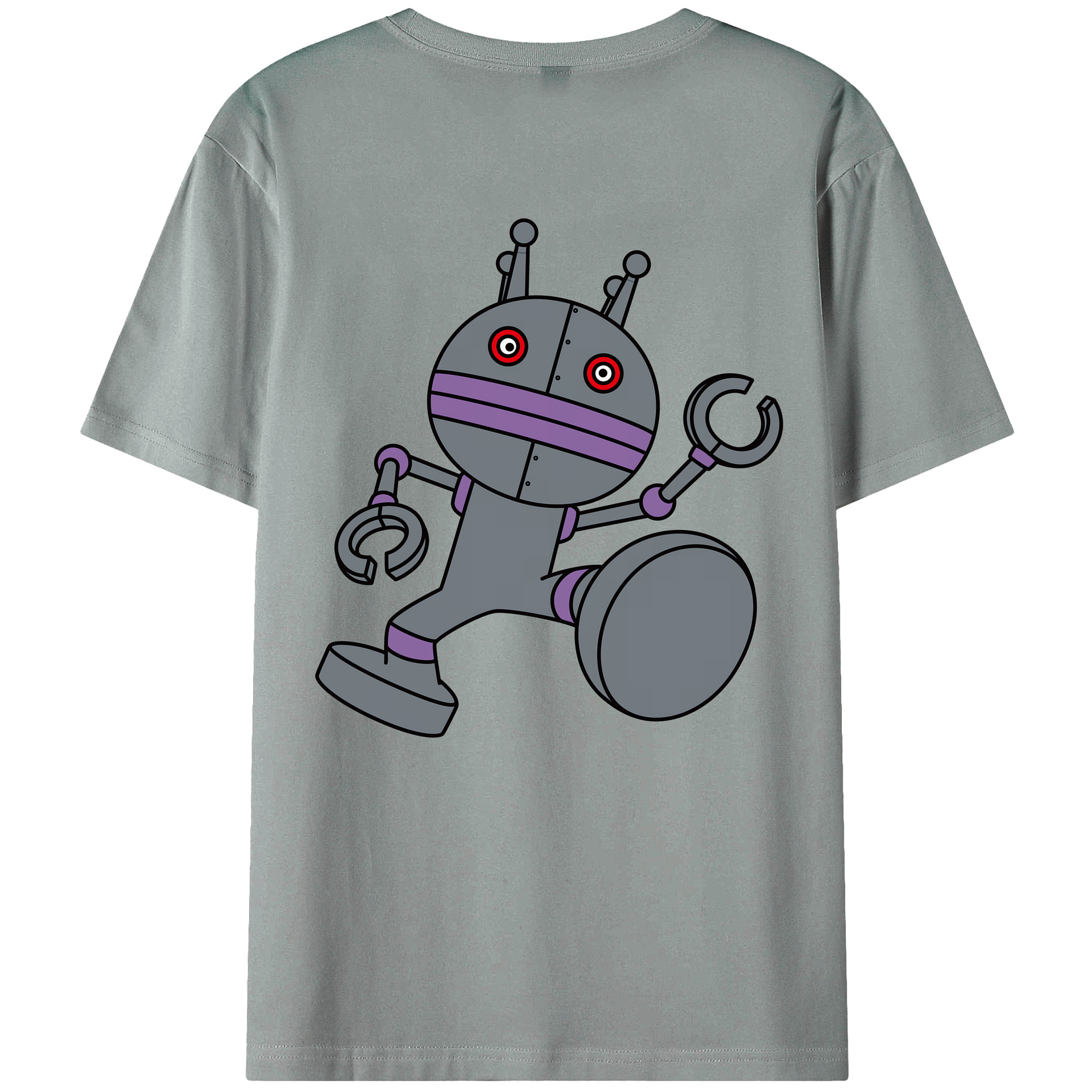 （画像用） アンパンマン Anpanman 綿100％ メンズ半袖Tシャツ（バックプリント） 通気性